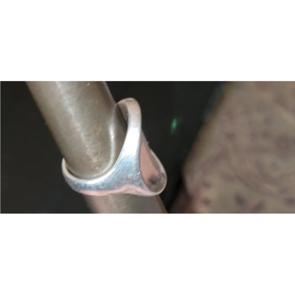 AUTHENTIC SIGNED RLM STUDIO ROBERT LEE MORRIS STERLING SILVER MODERN RING Size 9 - Picture 3 of 7